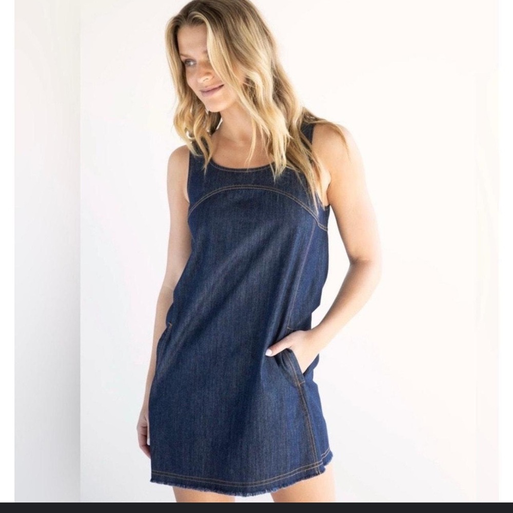 Natural life Denim  Dress size large